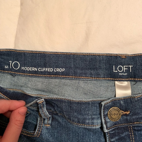 LOFT outlet size 10 jeans!! - Picture 3 of 3